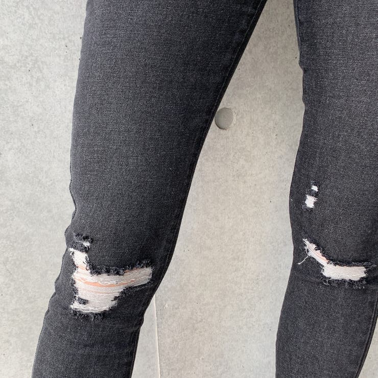 ダメージスキニーデニムパンツレディース ボトム スキニー 品番 Vntw Vanity Face ヴァニティーフェイス のレディースファッション通販 Shoplist ショップリスト