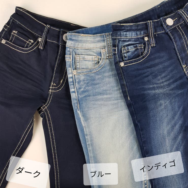 0番ステッチスキニーパンツ デニム スキニー[品番:VNTW0000759 0番ステッチスキニーパンツ デニム スキニー[品番:VNTW0000759