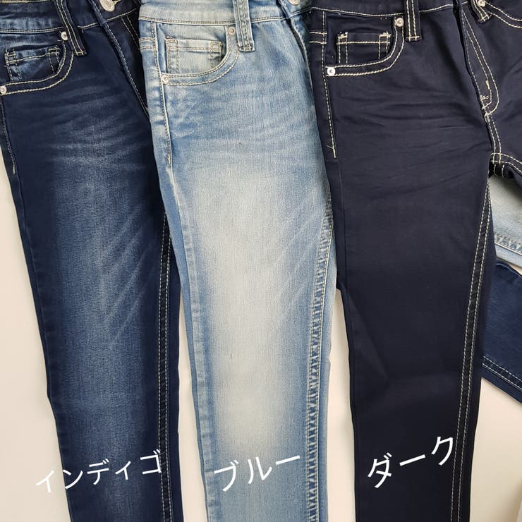 0番ステッチスキニーパンツ デニム スキニー[品番：VNTW0000759