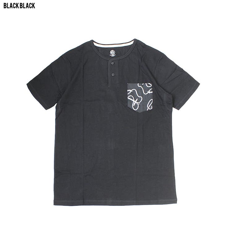 BROWNBAGLIQUORブラウンバッグリカーBBLヘンリーネックメンズレディース半袖Tシャツ