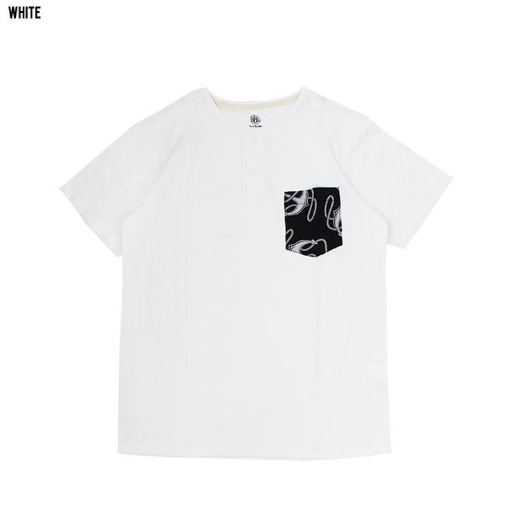 BROWNBAGLIQUORブラウンバッグリカーBBLヘンリーネックメンズレディース半袖Tシャツ
