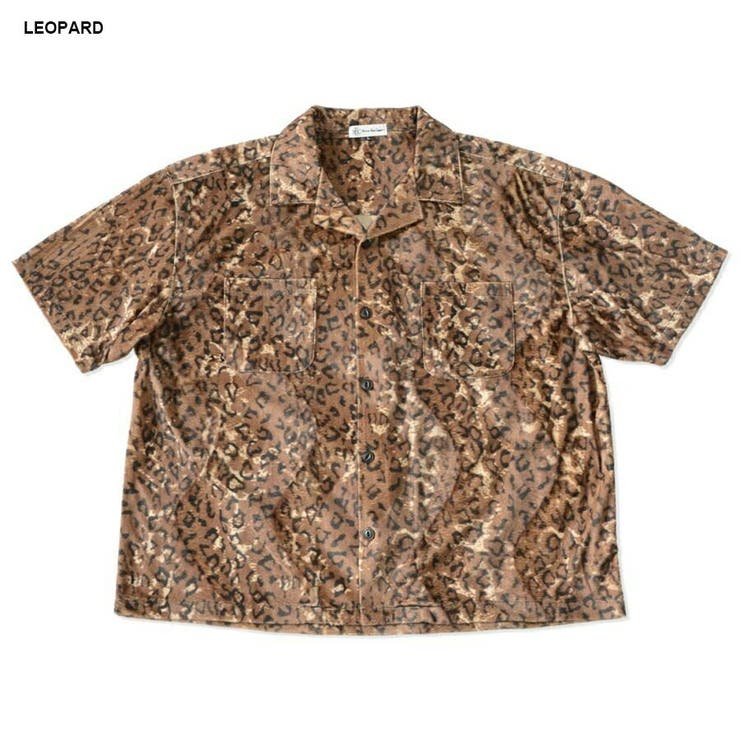BROWNBAGLIQUORブラウンバッグリカーBBLシャツ半袖スタンドカラーシャツ半袖