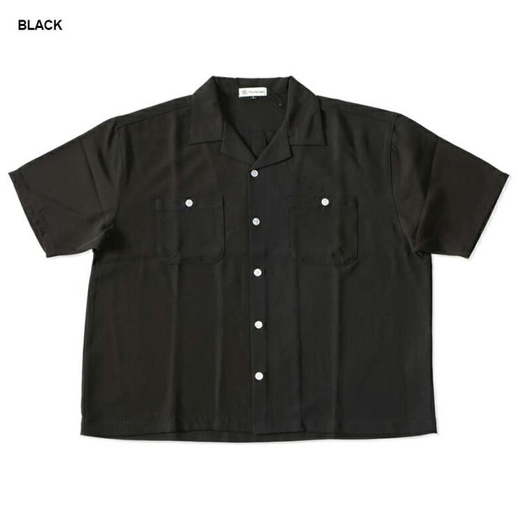 BROWNBAGLIQUORブラウンバッグリカーBBLシャツ半袖スタンドカラーシャツ半袖