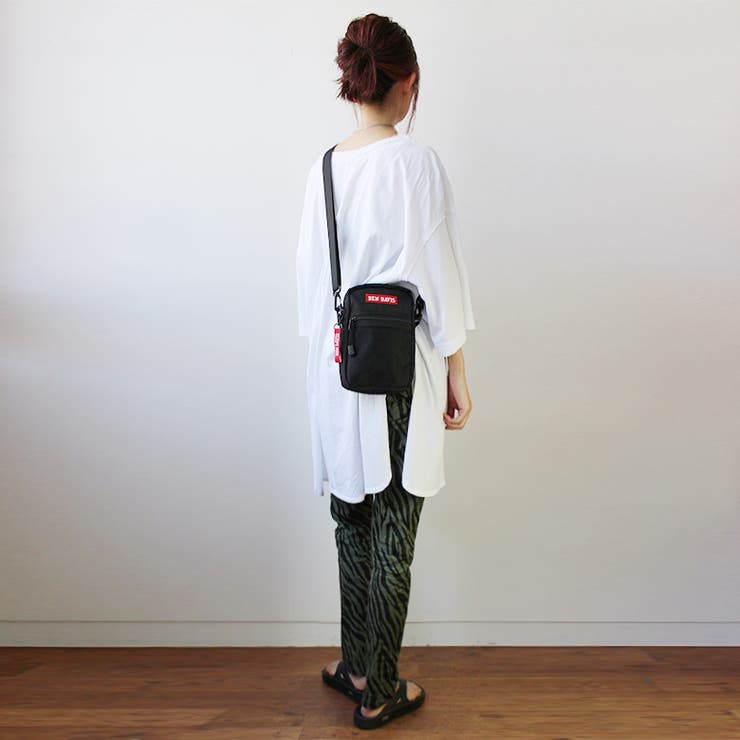 BENDAVISVERTICALMESHSHOULDERBAGbdw-9235bレディースメンズショルダーバッグサコッシュ