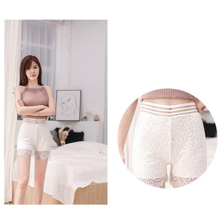 ペチコートペチパンツベリーレース透けないパンツぺちこーとぺちぱんつペチパンペチコートスカート涼しいインナーパンツ透け防止レディースシンプル可愛いルームウェアリボンショーツショートパンツ女性下着リブ無地シンプルホワイトブラック