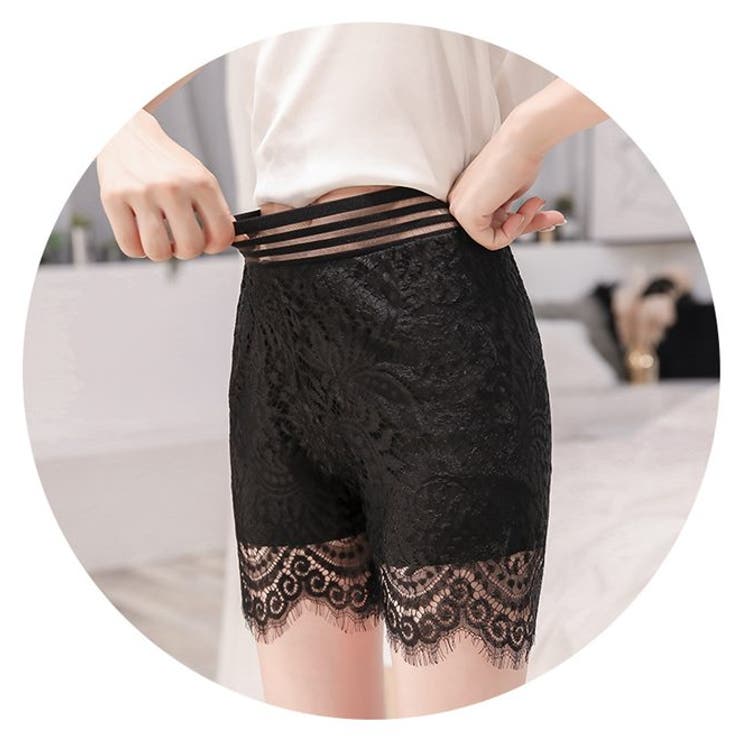 ペチコートペチパンツベリーレース透けないパンツぺちこーとぺちぱんつペチパンペチコートスカート涼しいインナーパンツ透け防止レディースシンプル可愛いルームウェアリボンショーツショートパンツ女性下着リブ無地シンプルホワイトブラック