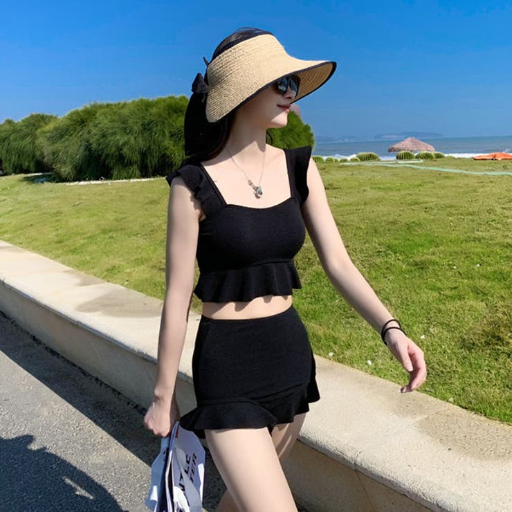 水着 レディース ブラック | 水着 & ビキニ レディース フィットネス通販 Upstairs | 詳細画像7 