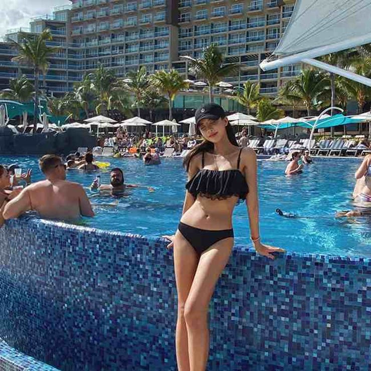 水着レディースドットフリルモノキニブラックレースアップワンピースボディスーツ人気かわいい可愛いママジム女性10代20代30代40代バンドゥデザインおしゃれミズギみずぎレディースビキニスイムウェアバストプチプラ水着リゾート