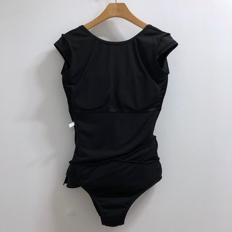 水着レディースブラックワインオープンバックフリモダンレトロワンピースボディスーツ人気かわいい可愛いママジム女性10代20代30代40代バンドゥデザインおしゃれミズギみずぎレディースビキニスイムウェアバストプチプラ水着リゾート