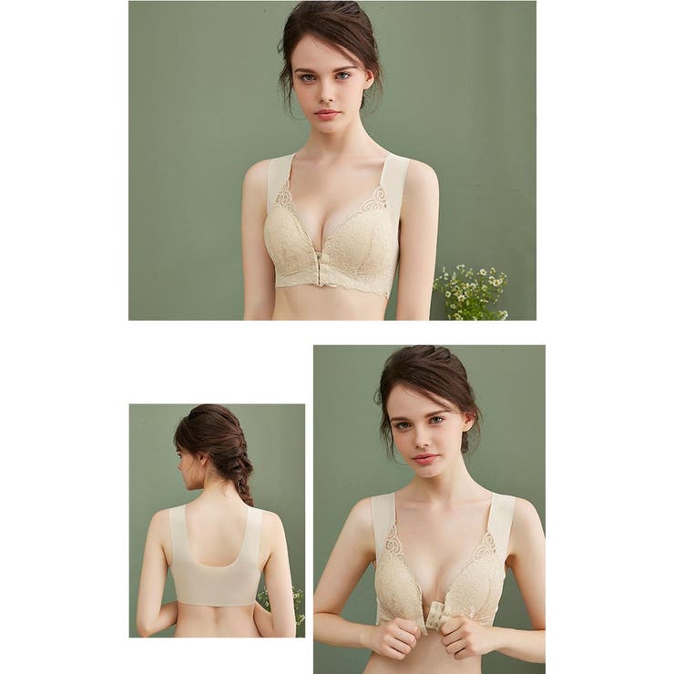 授乳ブラ前開きマタニティブラノンワイヤーフロントホックフロントボタンレース幅広ストラップ垂れ可愛い大きいサイズ脇肉授乳服ナイトブラバストアップブラ補正ブラ脇肉人気下着肌着インナー妊婦産前産後キャミソールルームウェア