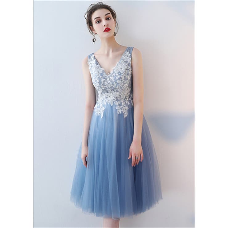ドレスプラス DRESS+ ワンピース レース 披露宴 結婚式