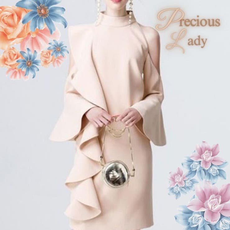 パーティードレス 結婚式 ドレス | パーティードレス通販 Precious Lady | 詳細画像1 