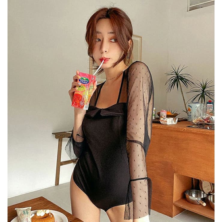 水着 レディース ブラック | 水着 & ビキニ レディース フィットネス通販 Upstairs | 詳細画像5 