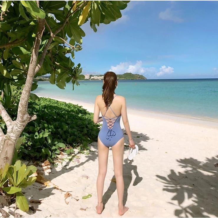 水着 レディース ブルー | 水着 & ビキニ レディース フィットネス通販 Upstairs | 詳細画像6 