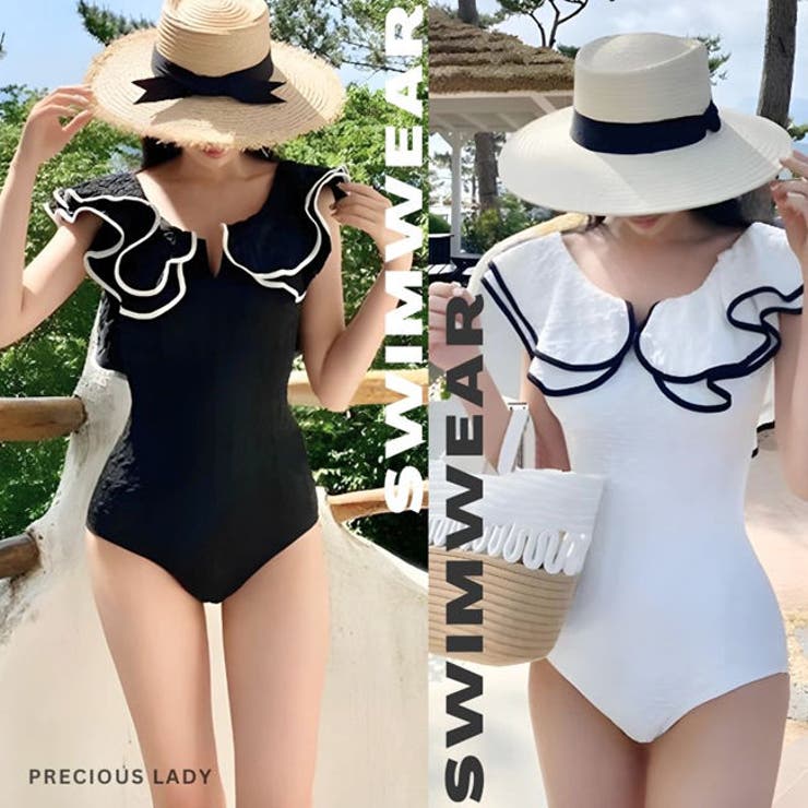 Tostalgic Clothing ブラックワンピース水着 CATEGORY SWIM WEAR | Tostalgic Clothing