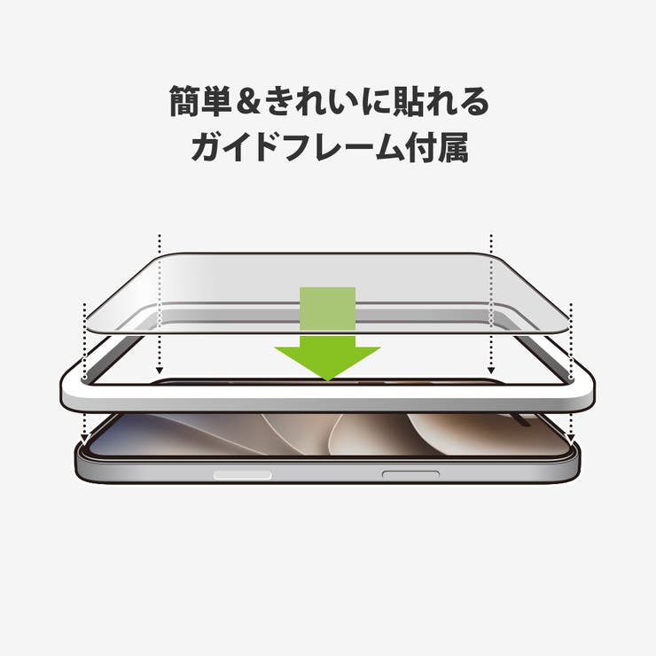 iPhone18ProMax 用 液晶全画面保護ガラス&カメラプロテクターセット | Premium Style | 詳細画像17 