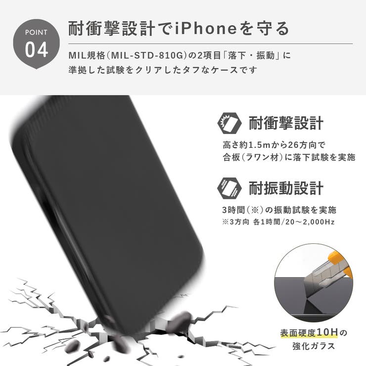 iPhone17 背面 ガラスフリップケース | Premium Style | 詳細画像8 