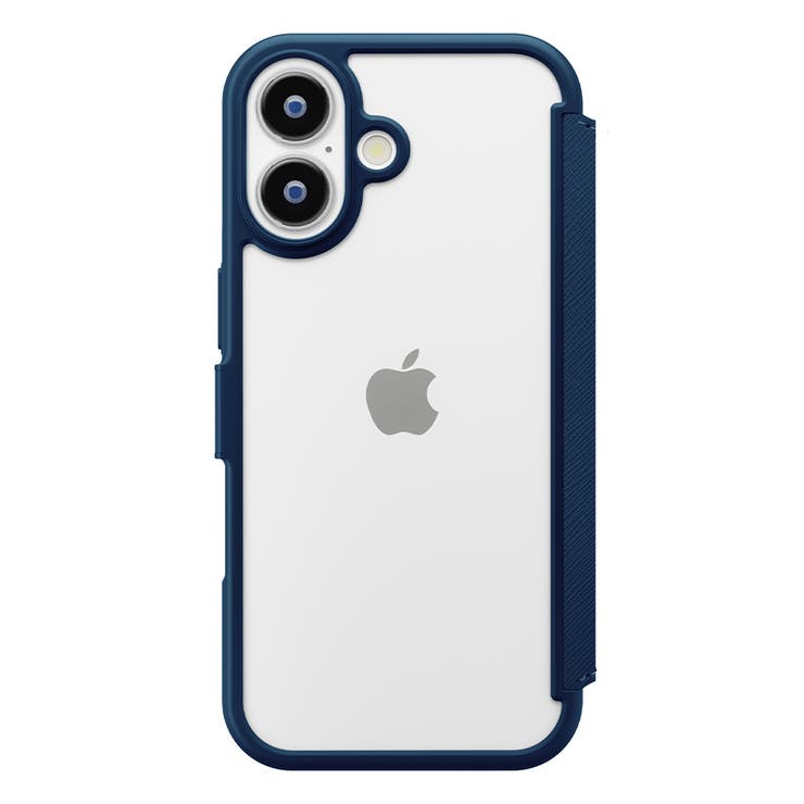 iPhone17 ガラスフリップケース サフィアーノ調 | Premium Style | 詳細画像4 