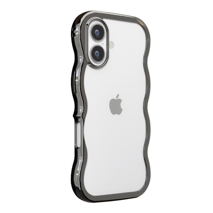 iPhone17 ウェーブケース ハイブリッド | Premium Style | 詳細画像2 