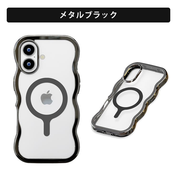 メタルブラック | iPhone17 MagSafe (マグセーフ) | Premium Style