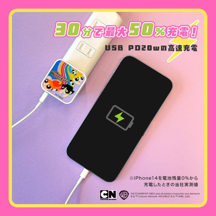 USB 電源アダプター パワーパフガールズ | Premium Style | 詳細画像4 