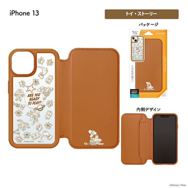 iPhone13 ケース 手帳型 カバー ディズニー キャラクター[品番 iPhone13 ケース 手帳型 カバー ディズニー キャラクター[品番