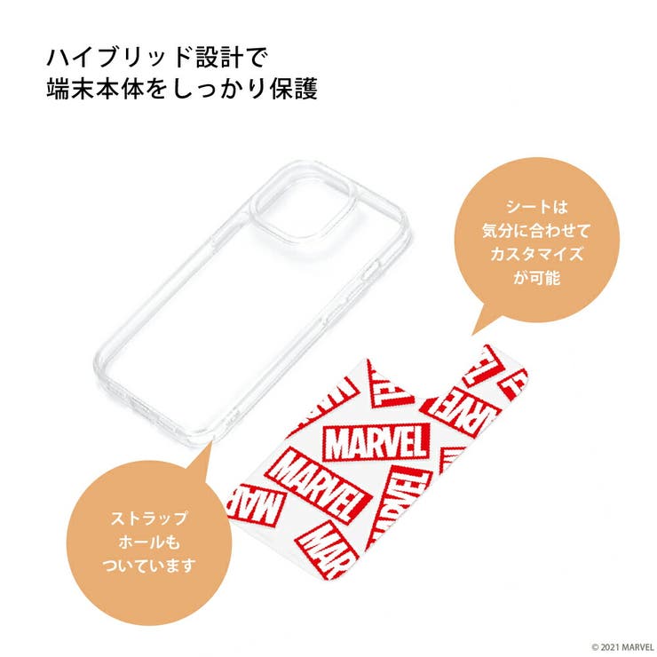 iPhone13Pro ケース カバー MARVEL マーベル | Premium Style | 詳細画像3 