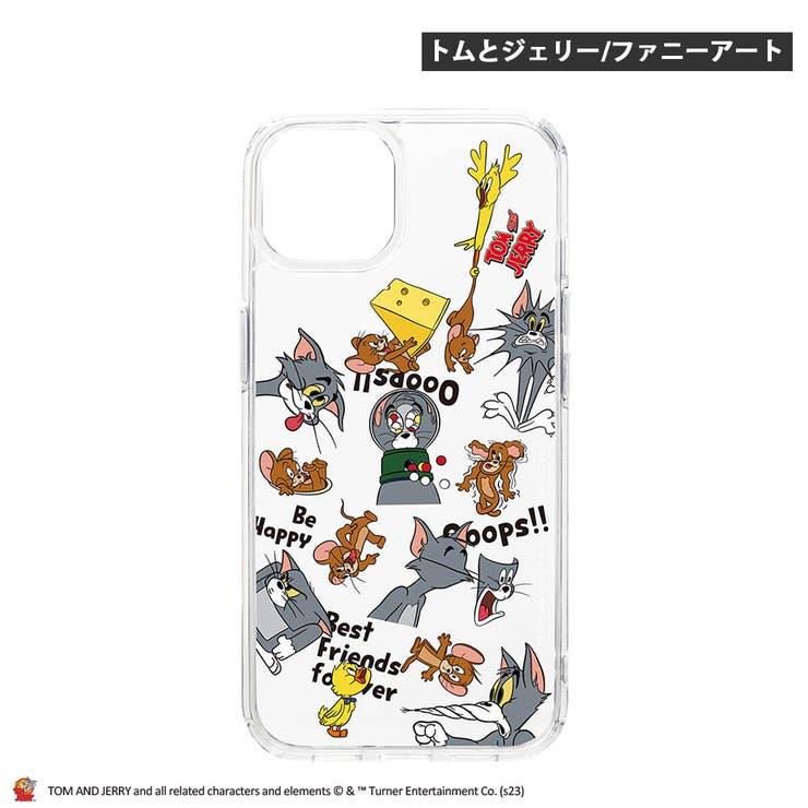 iPhone15 ケース カバー トムとジェリー キャラクター トム ジェリー
