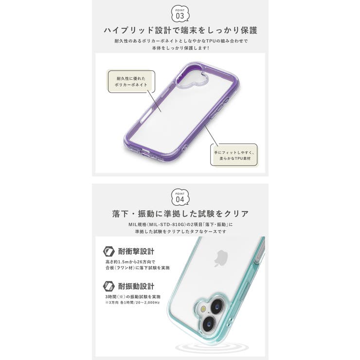 iPhone16Pro ケース カバー | Premium Style | 詳細画像3 