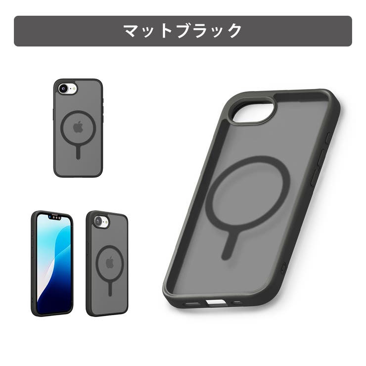 マットブラック | iPhone17e iPhone16e ケース | Premium Style