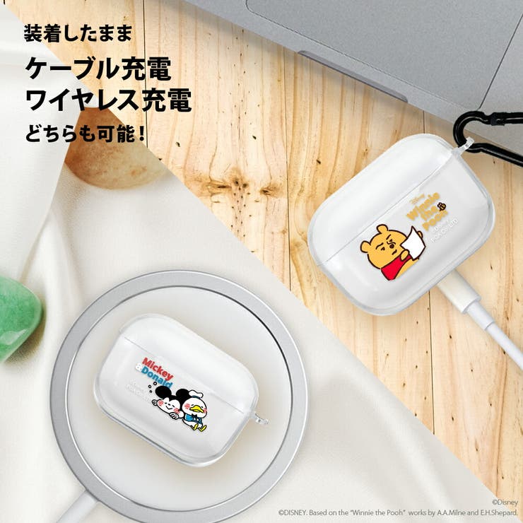 カナヘイ AirPods Pro 第1世代 カバー ケース ディズニー[品番 カナヘイ AirPods Pro 第1世代 カバー ケース ディズニー[品番