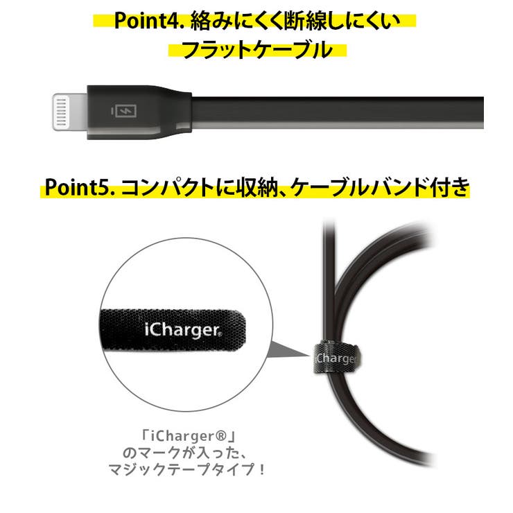 USB Type-C & Lightning USBケーブル 1.5m | Premium Style | 詳細画像5 