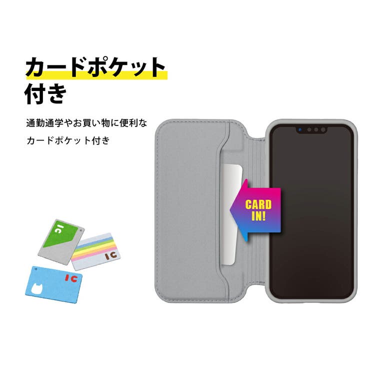 iPhone 14 Pro 14 13 ケース 手帳型 カバー トムとジェリー[品番 iPhone 14 Pro 14 13 ケース 手帳型 カバー トムとジェリー[品番