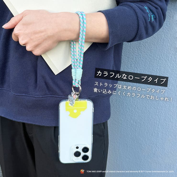 ハンドストラップ 携帯ストラップ トムとジェリー | Premium Style | 詳細画像5 