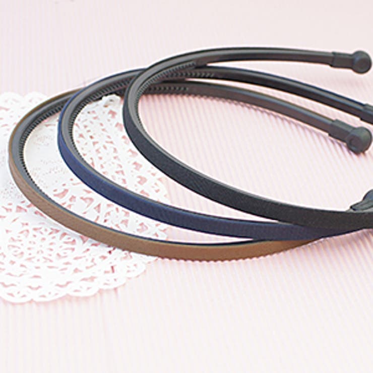 ソフトタッチキャップを使った痛くなりにくいカチューシャ ヘアアクセサリー ヘッド… | アクセサリーショップPIENA | 詳細画像4 