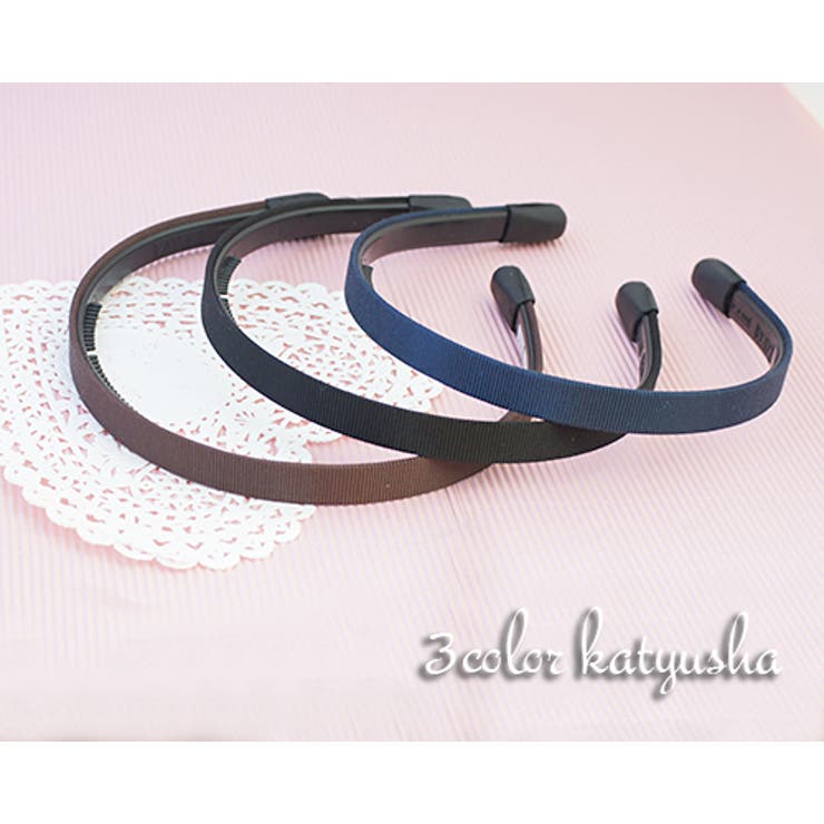 ソフトタッチキャップを使った痛くなりにくいカチューシャ ヘアアクセサリー ヘッド… | アクセサリーショップPIENA | 詳細画像1 