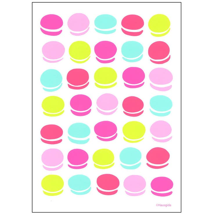 ウォールステッカー 貼ってはがせる マカロンピンク | アクセサリーショップPIENA | 詳細画像9 