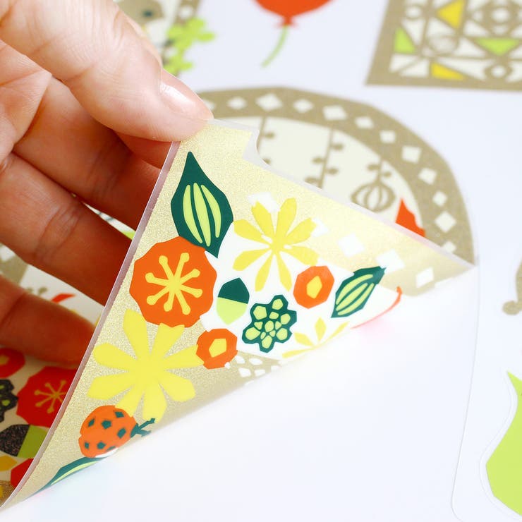 ウォールステッカー フクロウと楽しい仲間たち ハウスジーダ | アクセサリーショップPIENA | 詳細画像5 