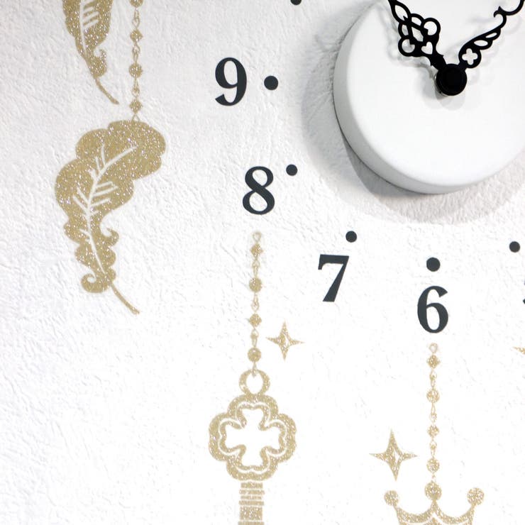 ウォールステッカー きらきら羽のオーナメント 鍵 | アクセサリーショップPIENA | 詳細画像5 