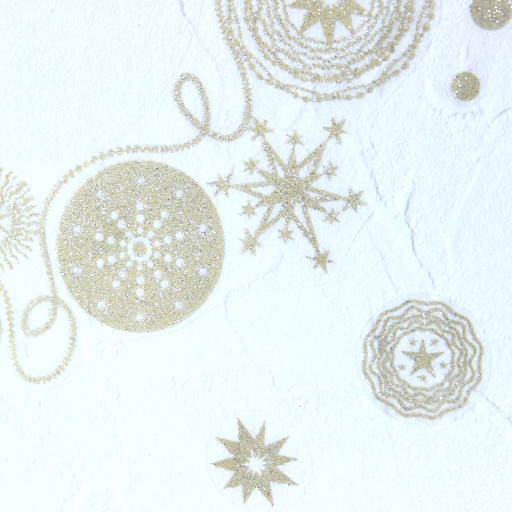 ウォールステッカー きらきら輪飾と天使 リース | アクセサリーショップPIENA | 詳細画像4 