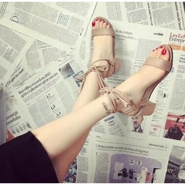 タッセル付レースアップサンダル 靴全 2色 ヒール レディース 可愛い 大人気 品番 Pena アクセサリーショップpiena アクセサリーショップピエナ のレディースファッション通販 Shoplist ショップリスト