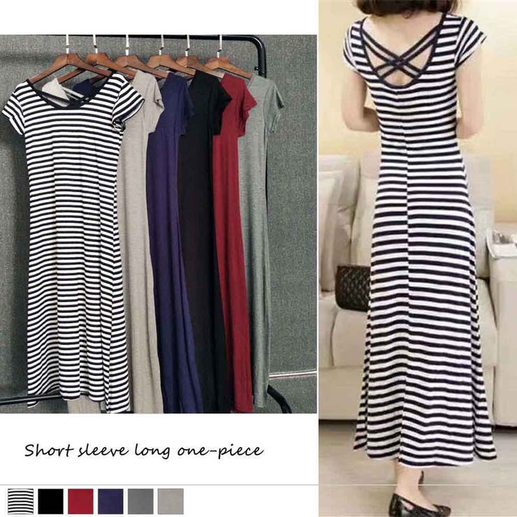 半袖 ワンピース マキシ丈ワンピース ロングワンピース リゾートワンピ 大人 品番 Pena アクセサリーショップpiena アクセサリーショップピエナ のレディースファッション通販 Shoplist ショップリスト