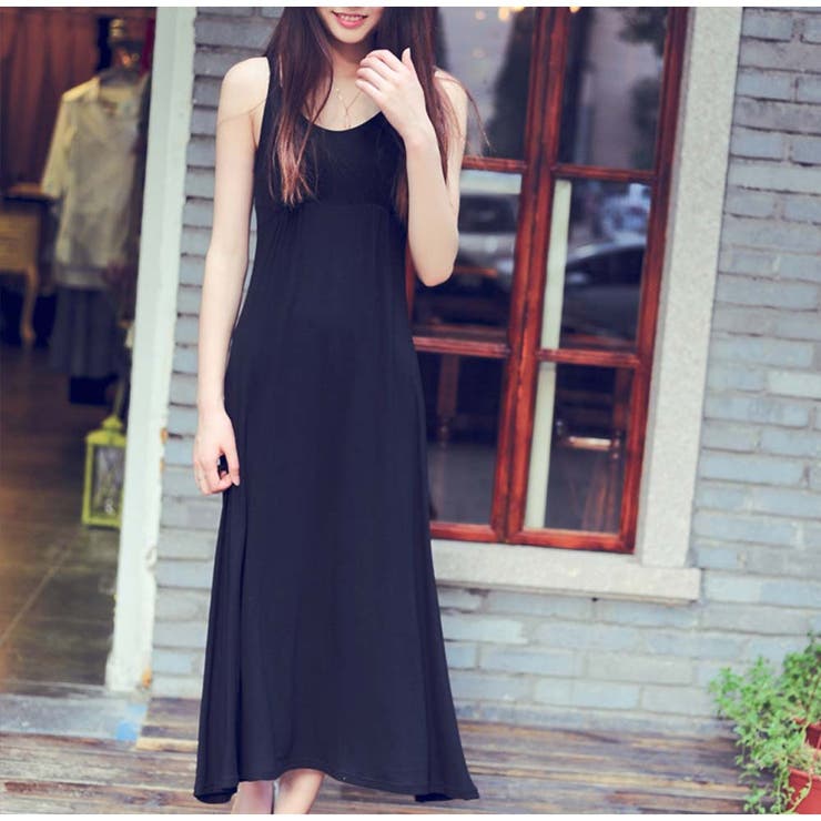 モーダルワンピース ボーダー柄 無地 | アクセサリーショップPIENA | 詳細画像10 