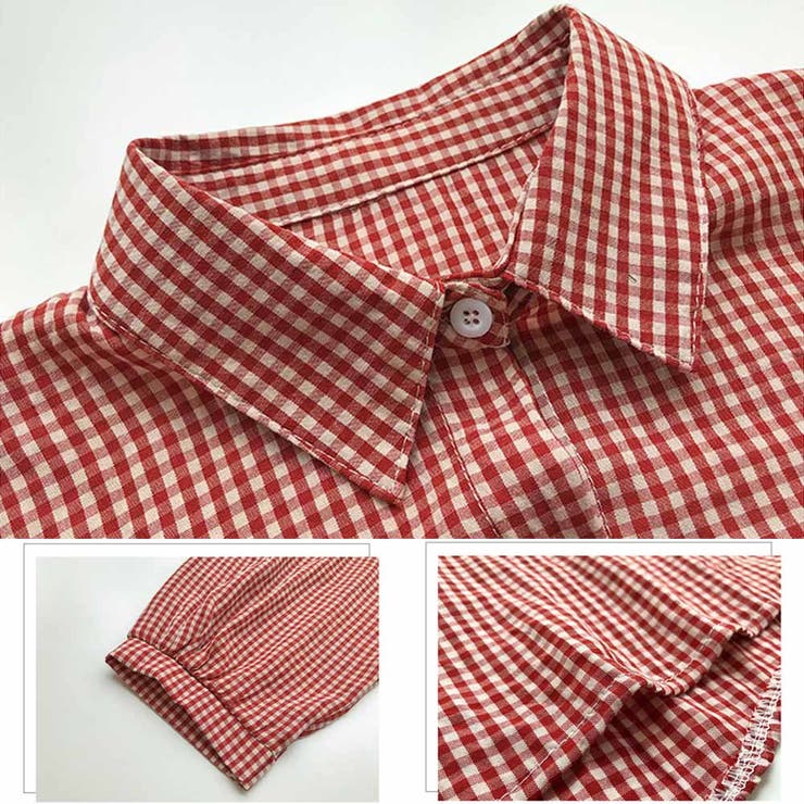 ギンガムチェック シャツ レディース 品番 Pena アクセサリーショップpiena アクセサリーショップピエナ のレディースファッション通販 Shoplist ショップリスト