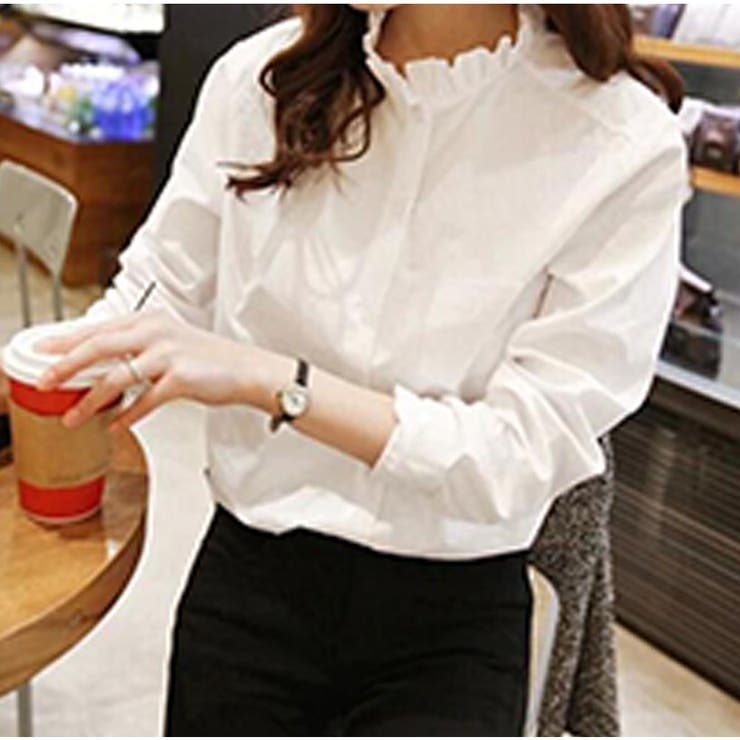 白シャツ レディース春夏 波襟 品番 Pena アクセサリーショップpiena アクセサリーショップピエナ のレディース ファッション通販 Shoplist ショップリスト