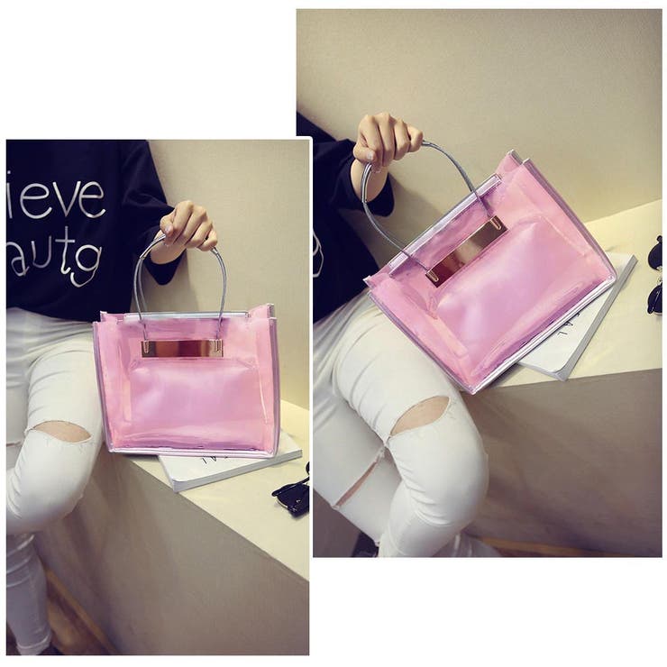 クリアバッグ レディース ショルダーバッグ | アクセサリーショップPIENA | 詳細画像9 