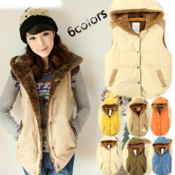 ベスト ボアパーカー レディース 裏起毛 あったか 重ね着 春夏 大人気 品番 Pena アクセサリーショップpiena アクセサリーショップピエナ のレディース ファッション通販 Shoplist ショップリスト