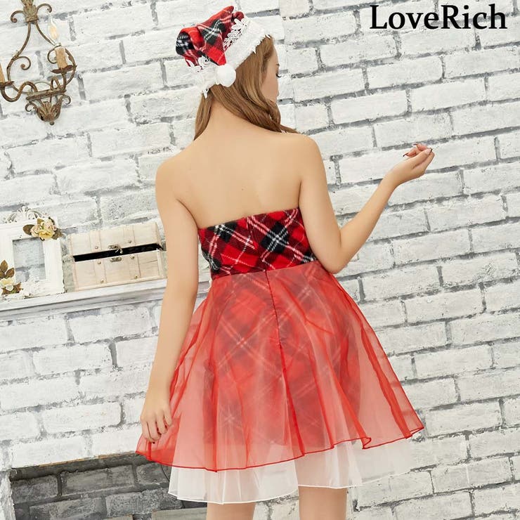 サンタコスチューム キャバドレス ワンピース | アクセサリーショップPIENA | 詳細画像7 