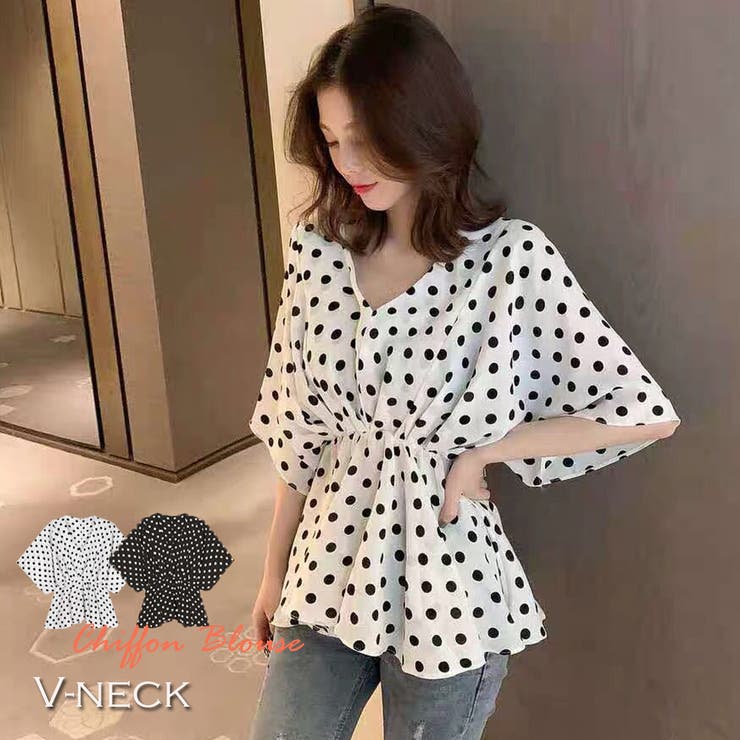 ドットブラウス レディース 春 品番 Pena アクセサリーショップpiena アクセサリーショップピエナ のレディース ファッション通販 Shoplist ショップリスト