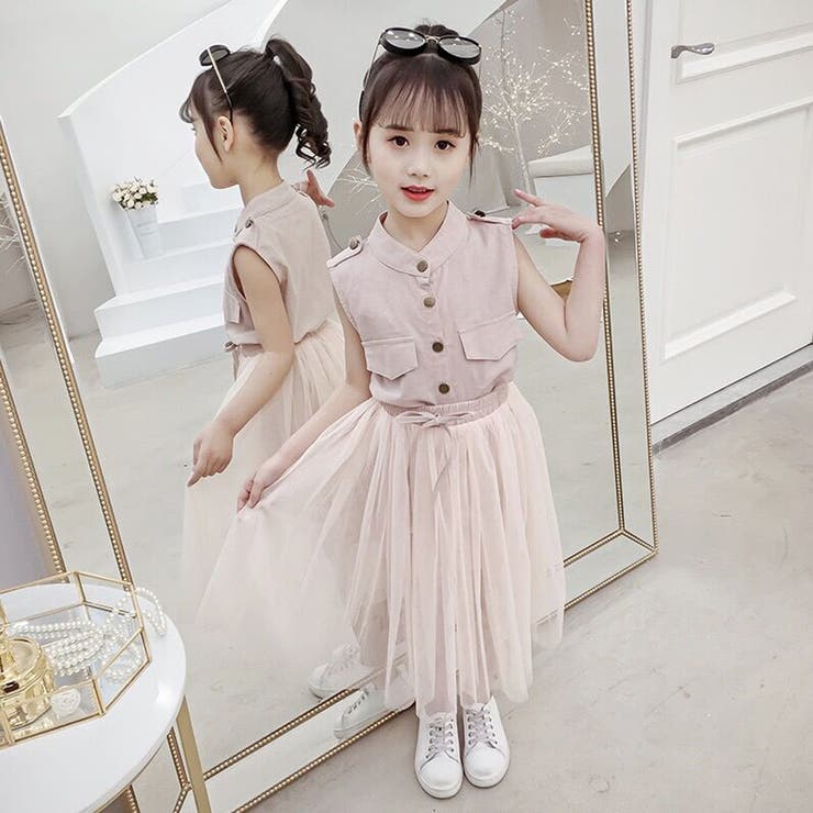 セットアップ キッズ 女の子 春夏 ノースリーブ チュールスカート 綿 可愛い 品番 Pena アクセサリーショップpiena アクセサリーショップピエナ のレディースファッション通販 Shoplist ショップリスト
